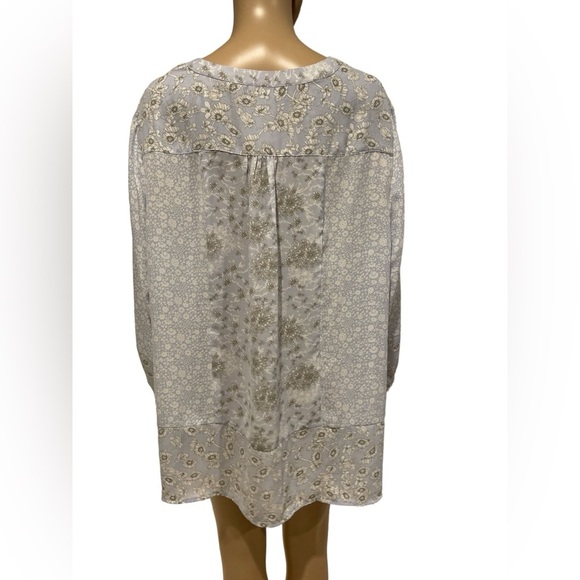 Cynthia Rowley Elegant Floral Women's Top size 2X - Picture 3 of 5